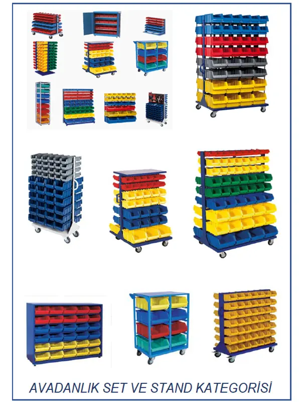 AVADANLIK SET VE STAND KATEGORİSİ