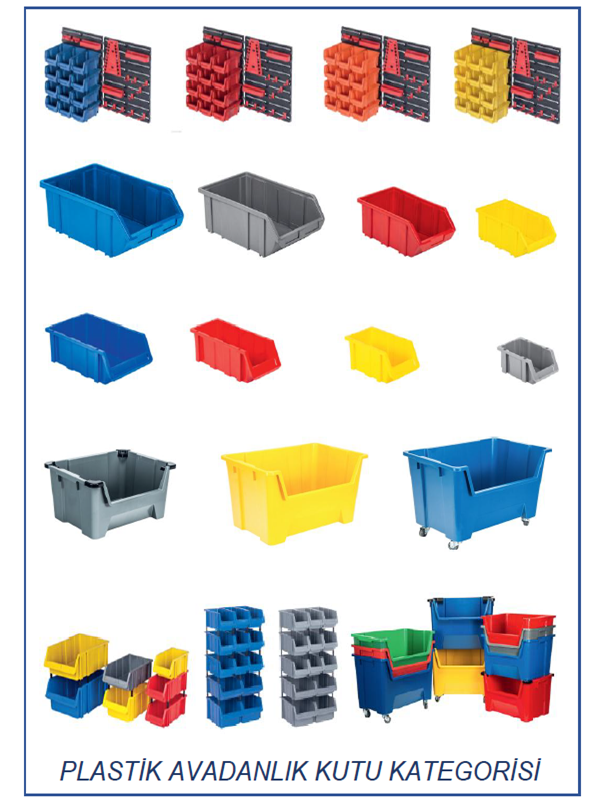 PLASTİK AVADANLIK KUTU KATEGORİSİ