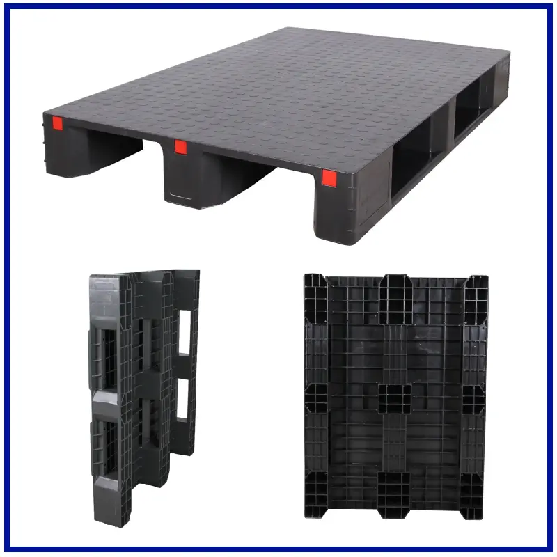 1012-PVR | 100x120 cm Metal Profil Destekli Raf Paleti | Üstü Pul Desenli