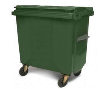 660 Litre Plastik Çöp Konteyneri 