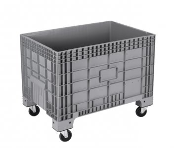 SM-4000 T-Plastik Konteyner-Tekerlekli-63.6x101.7x79 cm