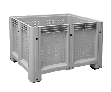 SM-6600 A-Delikli Plastik Konteyner-100x120x76 cm