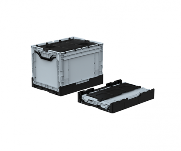 Plastik Kapaklı Katlanır Kasa | 300x400x290 mm | KX-3429-MK 