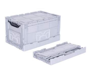 KX-4634 MK-Katlanır Kapaklı Kasa-Kapalı-39.5x59.5x34 cm 